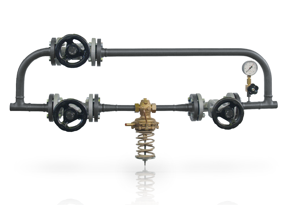 Oil pressure regulation module