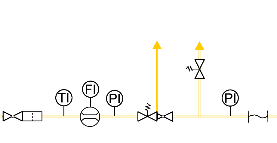 Gas regulation module