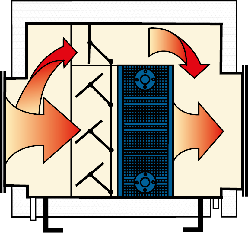 Condensing heat exchanger