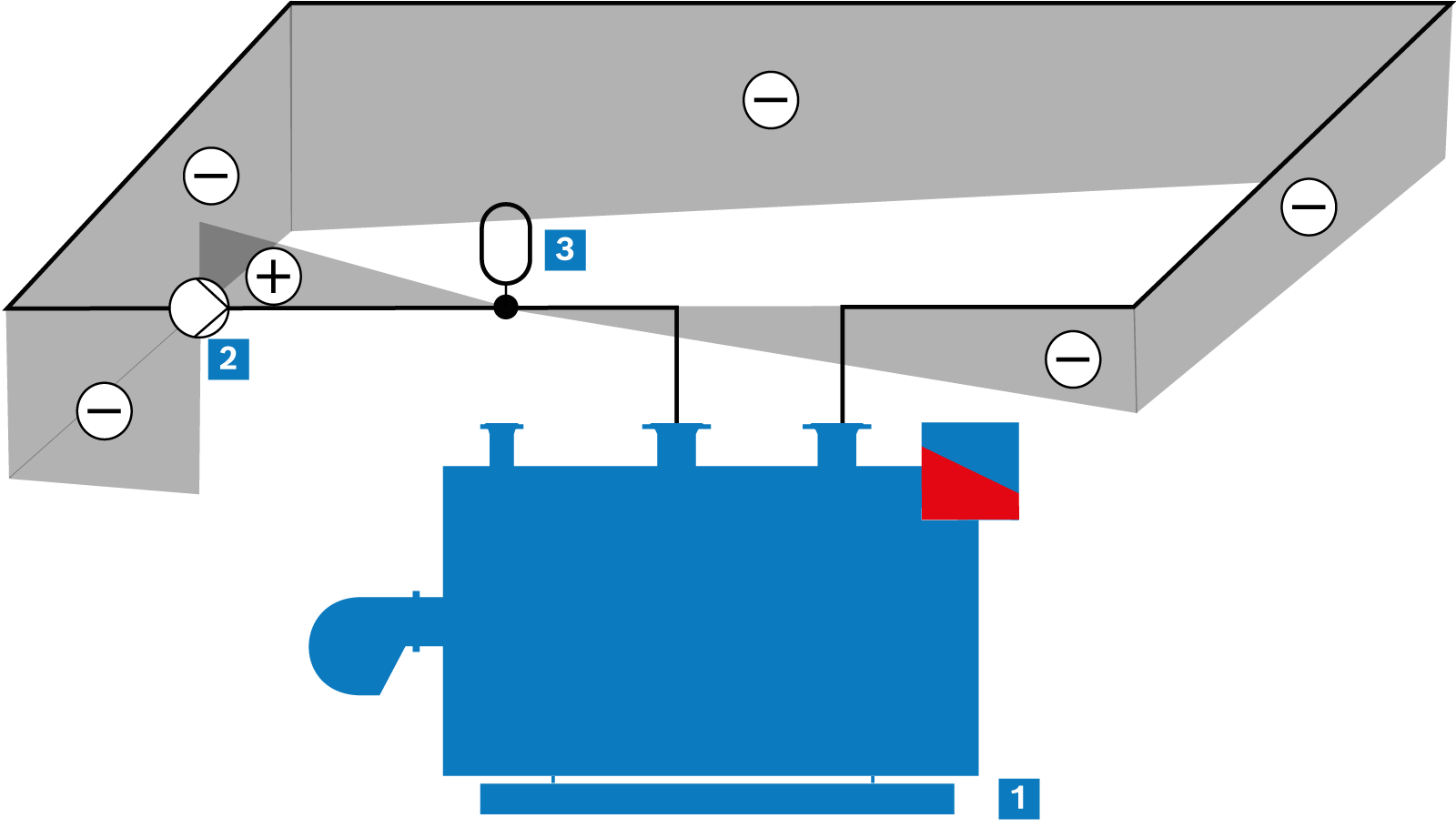 Nachdruckhaltung